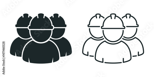 Labor worker icon. Illustration vector