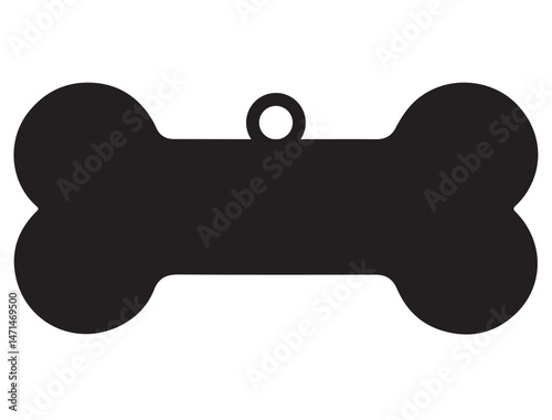  DOG BONE LOCKET SILHOUETTE