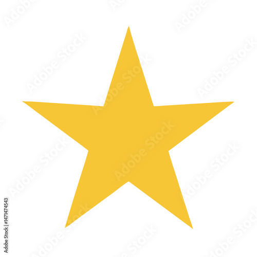 Shining Star Illuminating the Night Sky, Symbolizing Hope and Dreams