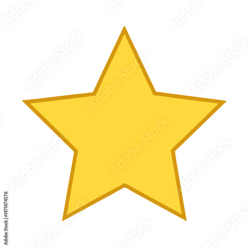 Shining Star Illuminating the Night Sky, Symbolizing Hope and Dreams