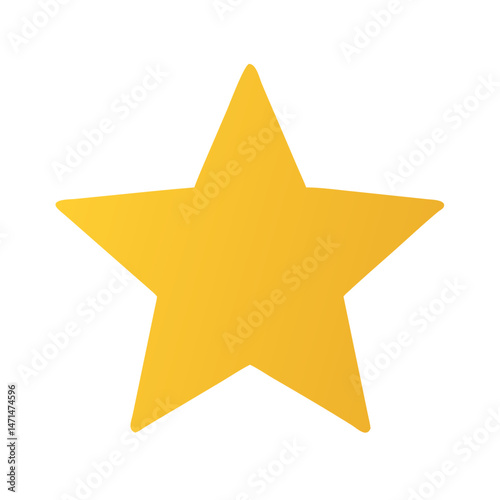 Shining Star Illuminating the Night Sky, Symbolizing Hope and Dreams