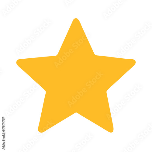 Shining Star Illuminating the Night Sky, Symbolizing Hope and Dreams