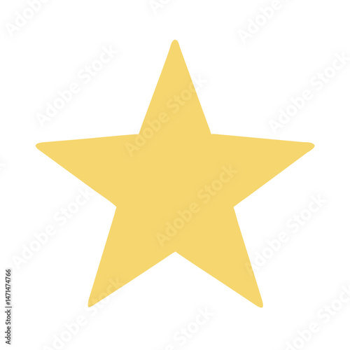 Shining Star Illuminating the Night Sky, Symbolizing Hope and Dreams