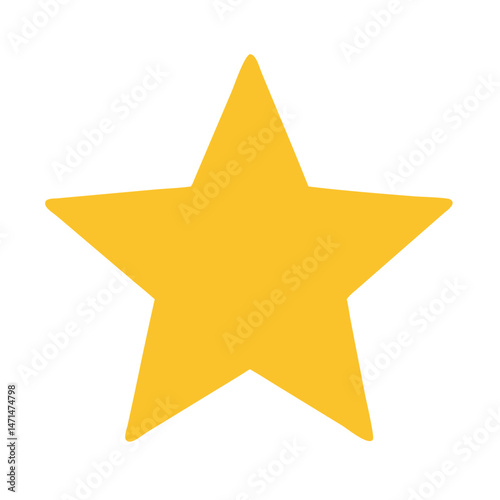 Shining Star Illuminating the Night Sky, Symbolizing Hope and Dreams