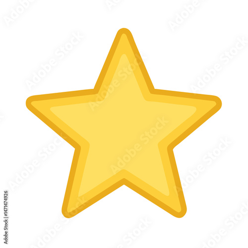 Shining Star Illuminating the Night Sky, Symbolizing Hope and Dreams