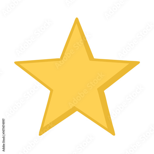 Shining Star Illuminating the Night Sky, Symbolizing Hope and Dreams