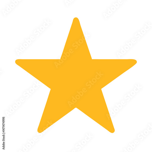 Shining Star Illuminating the Night Sky, Symbolizing Hope and Dreams