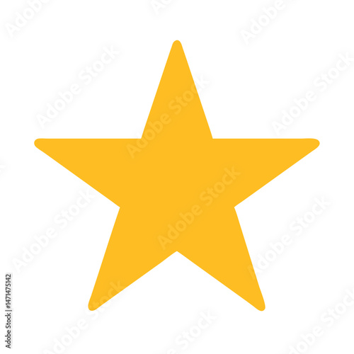 Shining Star Illuminating the Night Sky, Symbolizing Hope and Dreams