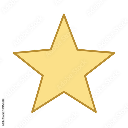 Shining Star Illuminating the Night Sky, Symbolizing Hope and Dreams