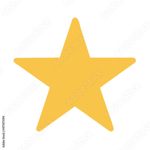 Shining Star Illuminating the Night Sky, Symbolizing Hope and Dreams