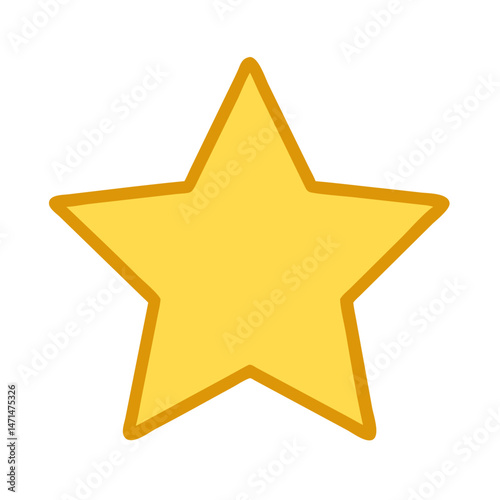 Shining Star Illuminating the Night Sky, Symbolizing Hope and Dreams