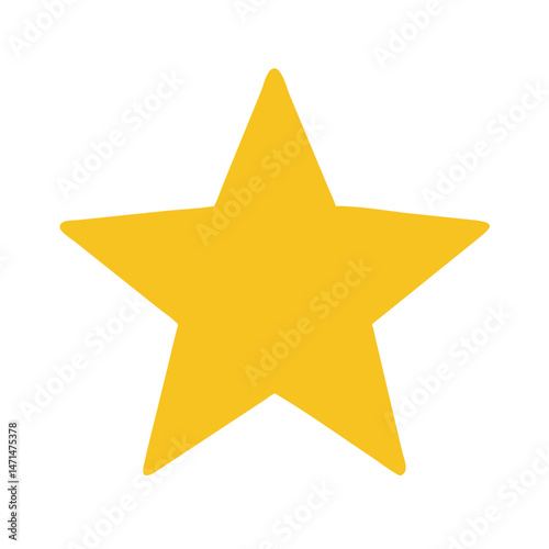 Shining Star Illuminating the Night Sky, Symbolizing Hope and Dreams