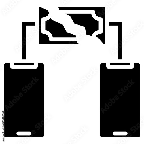 Split Payments glyph icon