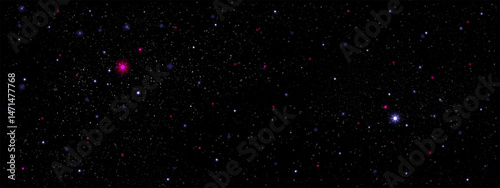 Night sky starry outer space in deep universe background Colorful dark blue sky galaxy space,cloud with Nebula,Stars in Winter,High definition Stardust field Banner for Christmas,New Year Background