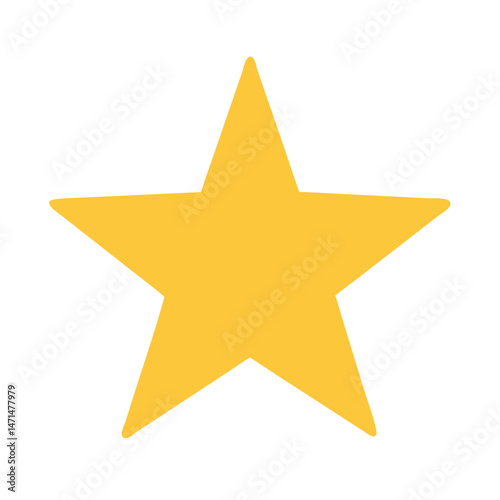 Shining Star Illuminating the Night Sky, Symbolizing Hope and Dreams