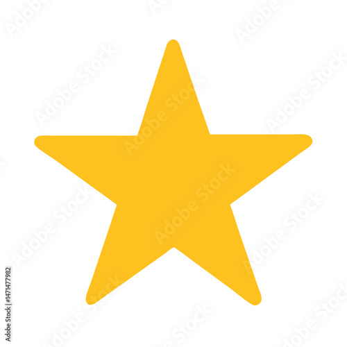 Shining Star Illuminating the Night Sky, Symbolizing Hope and Dreams