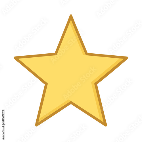 Shining Star Illuminating the Night Sky, Symbolizing Hope and Dreams