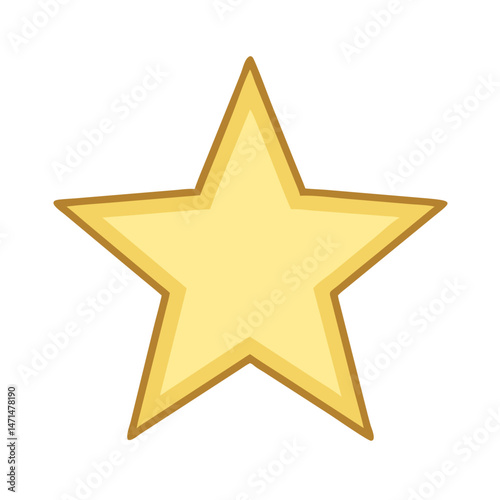 Shining Star Illuminating the Night Sky, Symbolizing Hope and Dreams