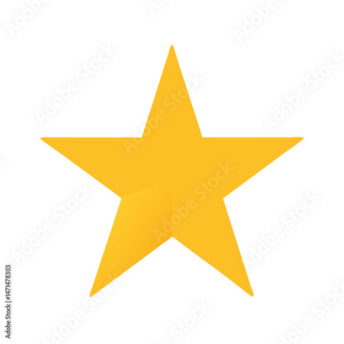 Shining Star Illuminating the Night Sky, Symbolizing Hope and Dreams