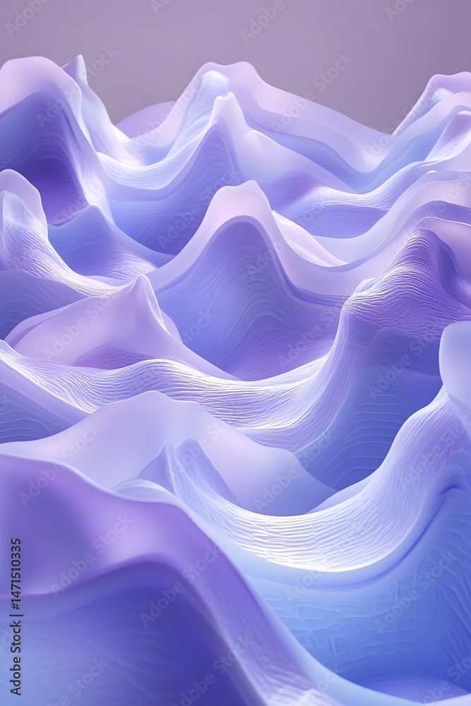 Fototapeta premium Abstract Purple Wave Background