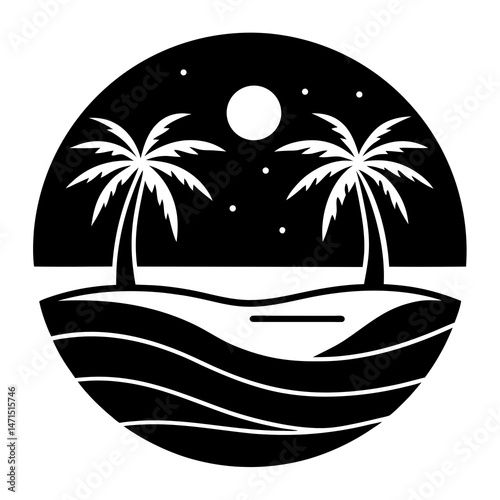 palm tree on the beach