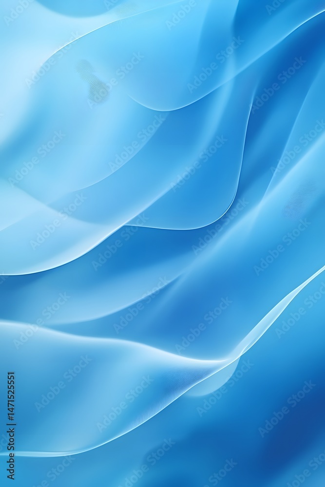 Obraz premium Abstract Blue Waves Background