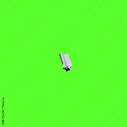3d rendered illustration of a flying bee