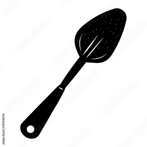 spatula isolated on white background