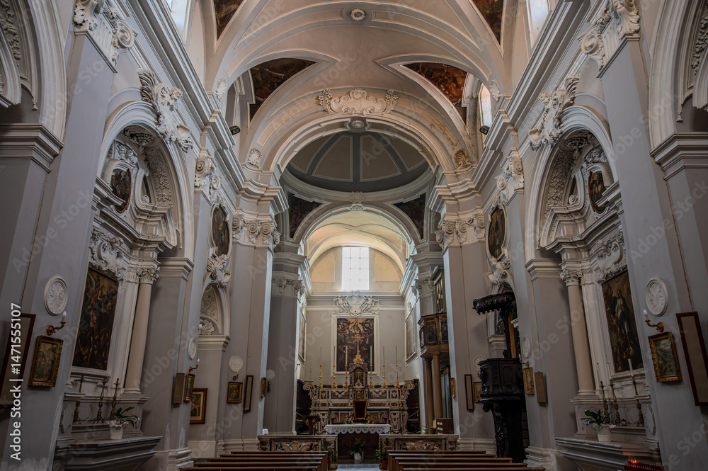 Fototapeta premium Isernia. Molise. The Church of S. Francesco 030525
