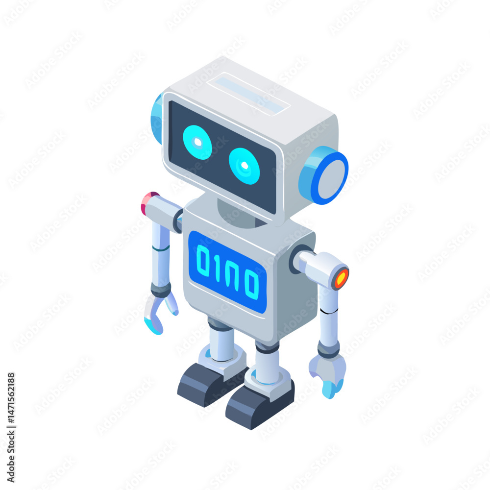 Fototapeta premium Robot: The Marvel of Modern Technology