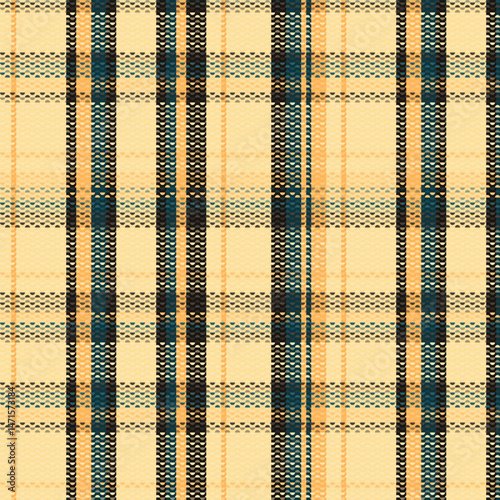 Tartan or plaid retro color pattern. Vector illustration design.