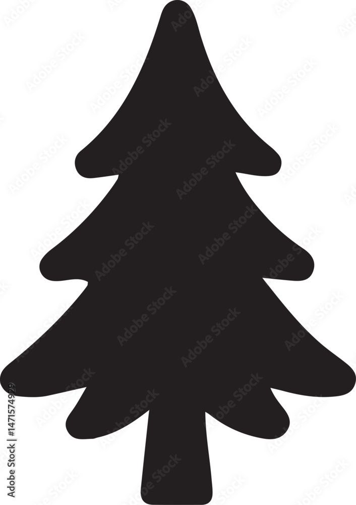 Fototapeta premium Silhouette tree