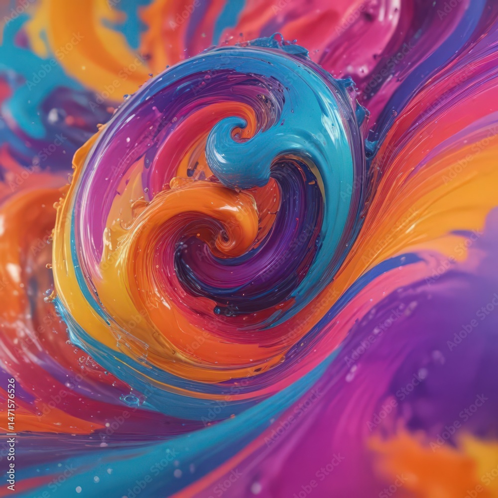 Abstract swirling liquid, vibrant colors, dynamic flow, backdrop, futuristic Abstract swirling liquid, vibrant colors, dynamic flow, backdrop, futuristic