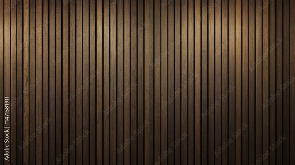 Obraz premium Wooden panel wall background. Wood texture nature floor or table seamless pattern. Vertical natural planks banner