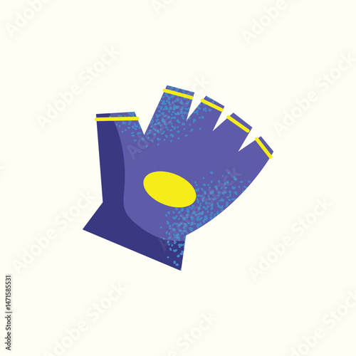 Set of cycling gear and accessories road bike, helmet, gloves, sunglasses, bottle, jersey, shorts, shoes, chain, saddle, wheels, socks. Flat vector illustration Cycling sport outdoor activity concept