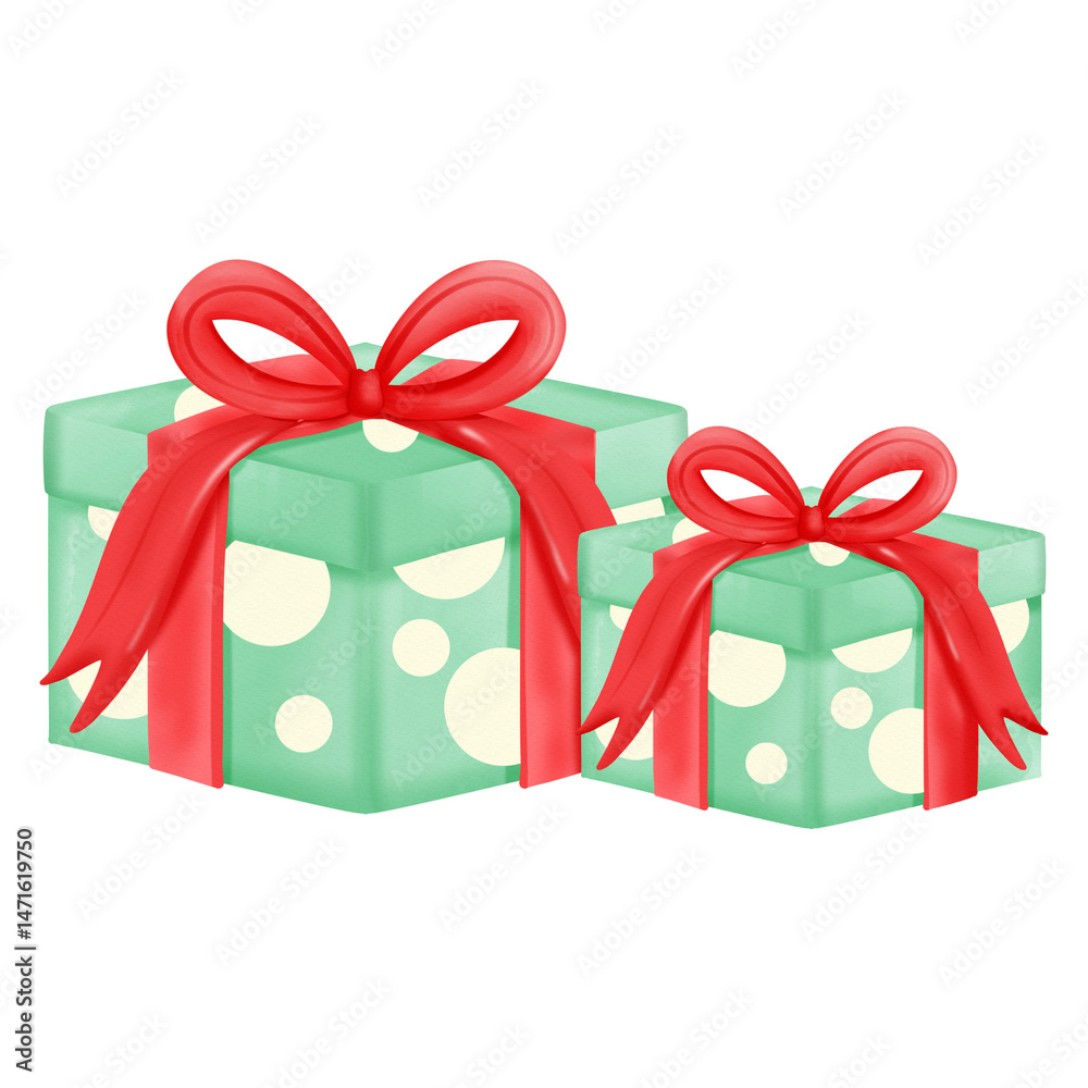 Fototapeta premium Christmas Cute