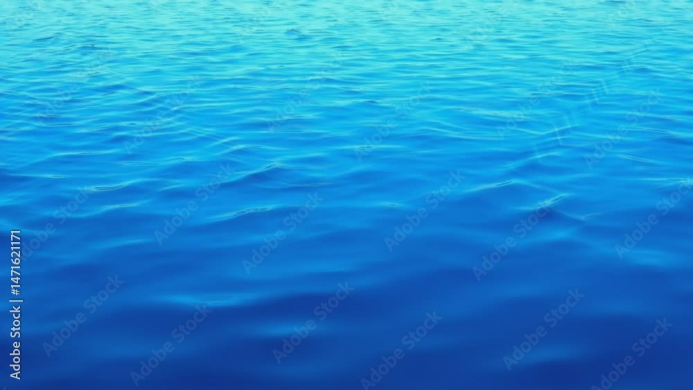 An oceanic expanse of tranquil blue water, with a gentle gradient An oceanic expanse of tranquil blue water, with a gentle gradient