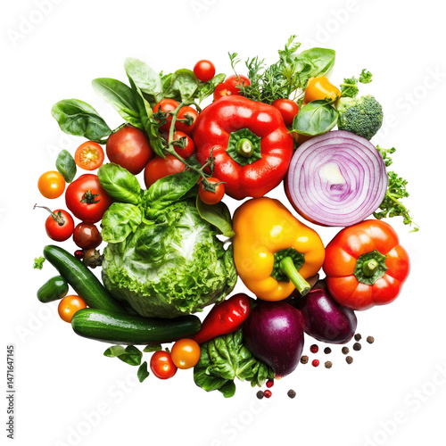 Colorful Variety of Fresh Produce photo