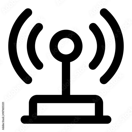 antena icon for illustration