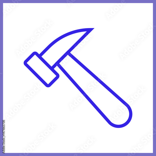 Hammer icon design