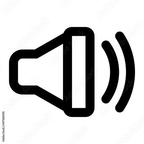 speaker icon for illustration