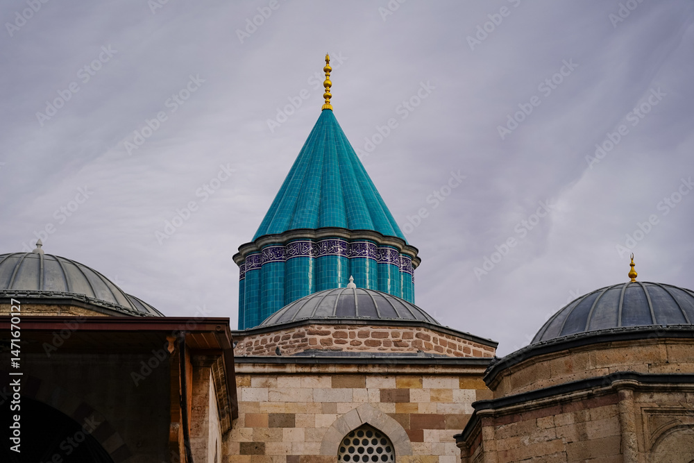 Fototapeta premium Mevlana Museum in Konya, Turkiye