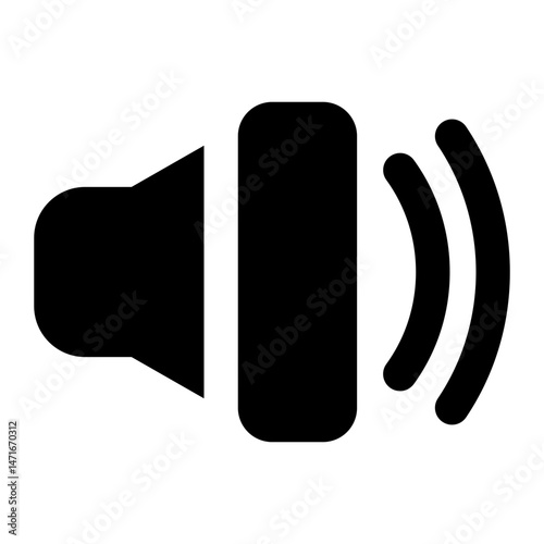 speaker icon for illustration