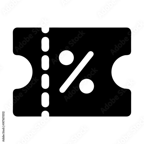 coupon icon voucher vector
