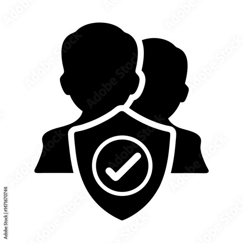 cybersecurity icon shield vector
