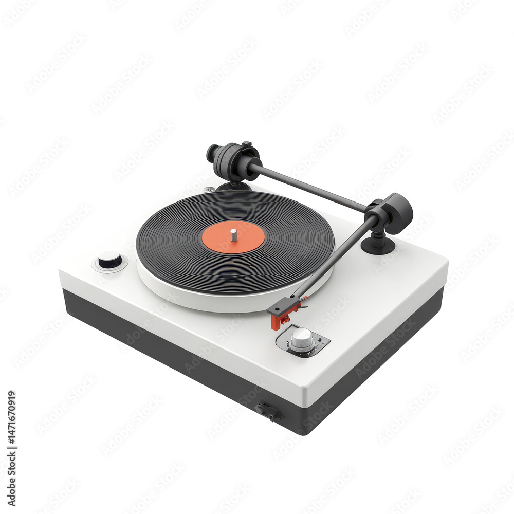 Fototapeta premium Retro Record Player
