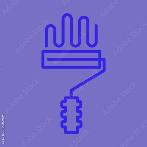 Paint Roller icon design