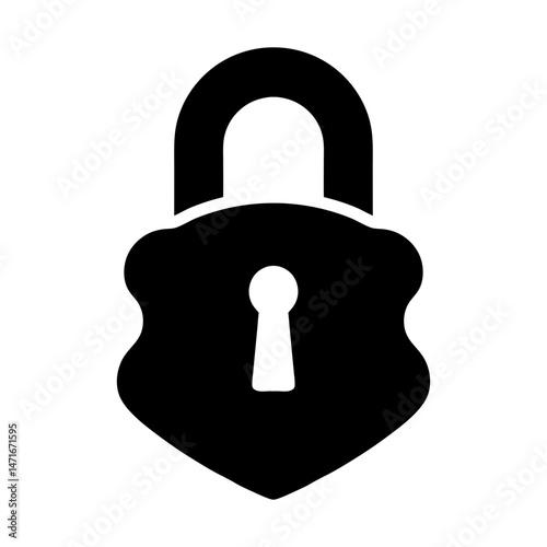 padlock security protection icon
