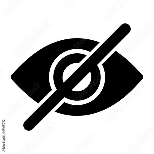 privacy eye block icon
