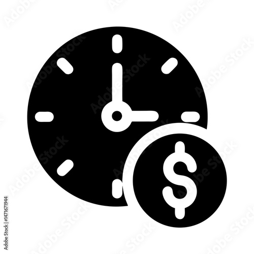 time deposit clock icon
